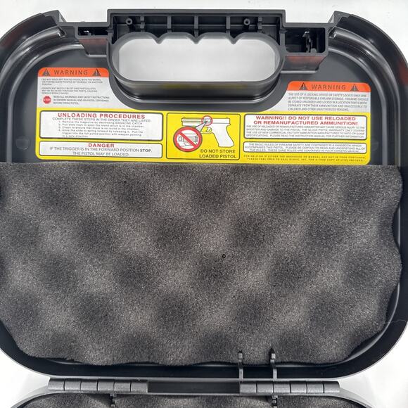 Glock OEM Clamshell Hard Pistol Case for G43 - Used 10.5 x 9.5 x 2.5 - Picture 5 of 8